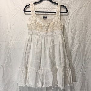 Twin set Simona Barbieri linen dress S empire